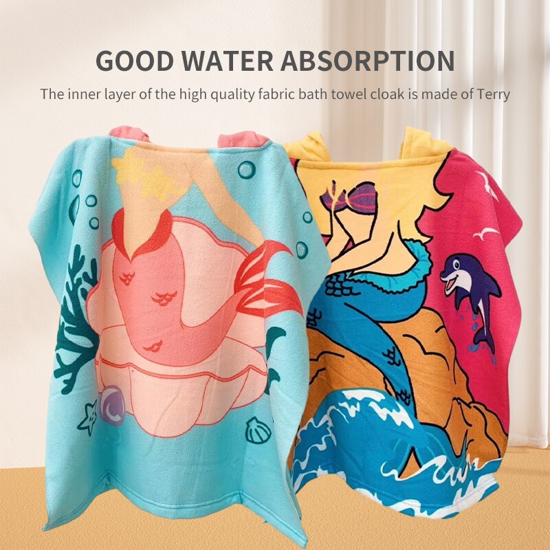 Hooded Bath Towel - 1 PCS New Childrens Bath Towel