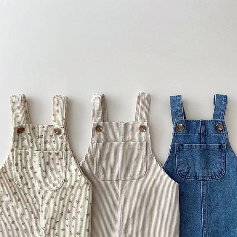 Baby Overall Denim - 2025 Autumn New Baby Denim Overalls