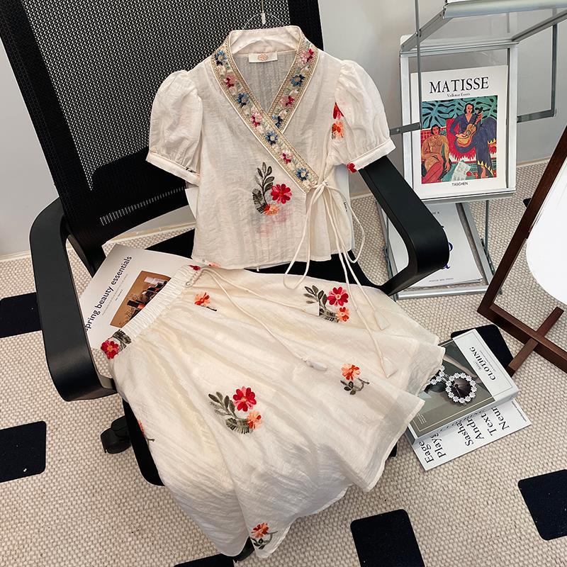 Baby Clothing Bundles - 2024 Summer Girls Set Short Skirt