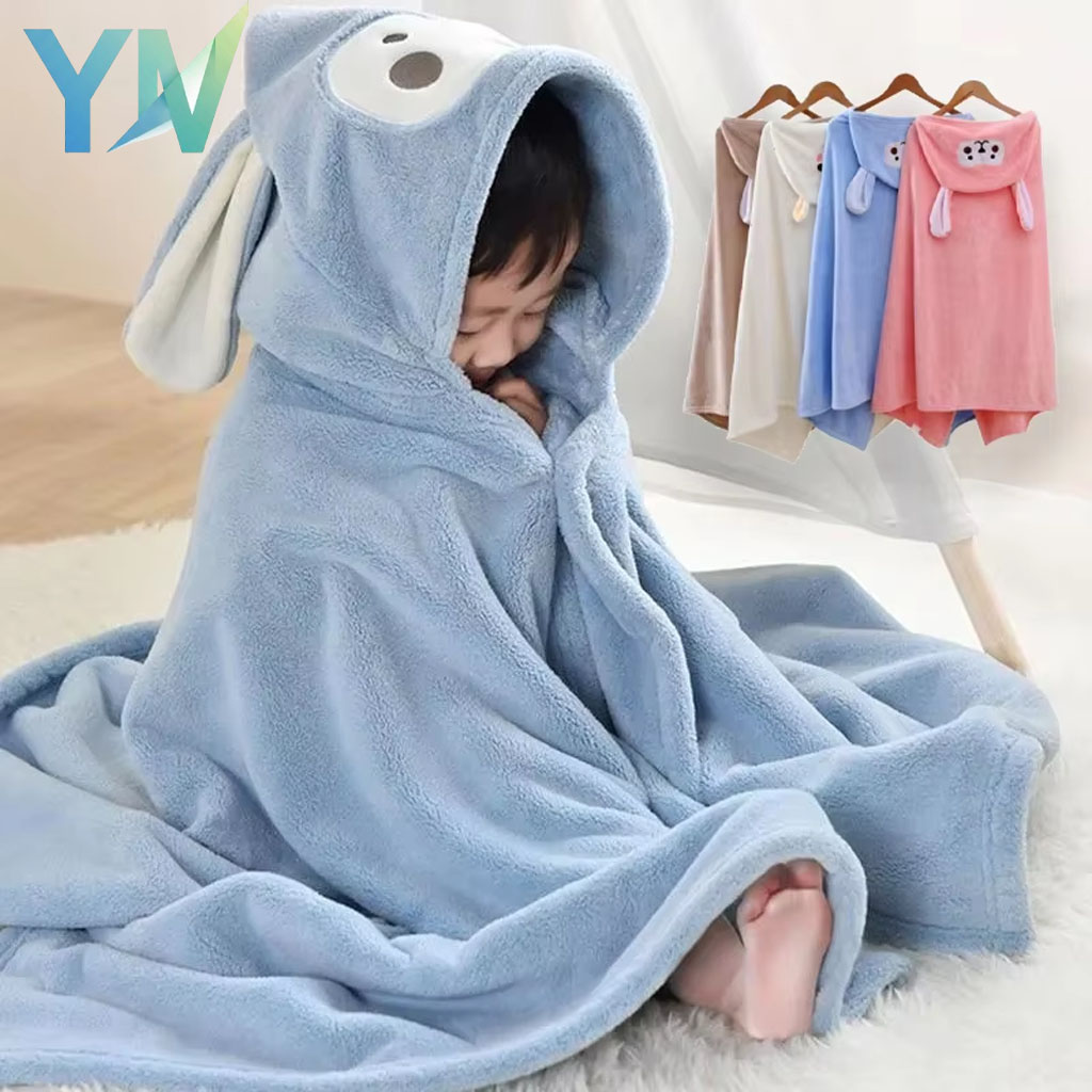 Hooded Bath Towel - Super Soft Kids Hooded Bath Towel