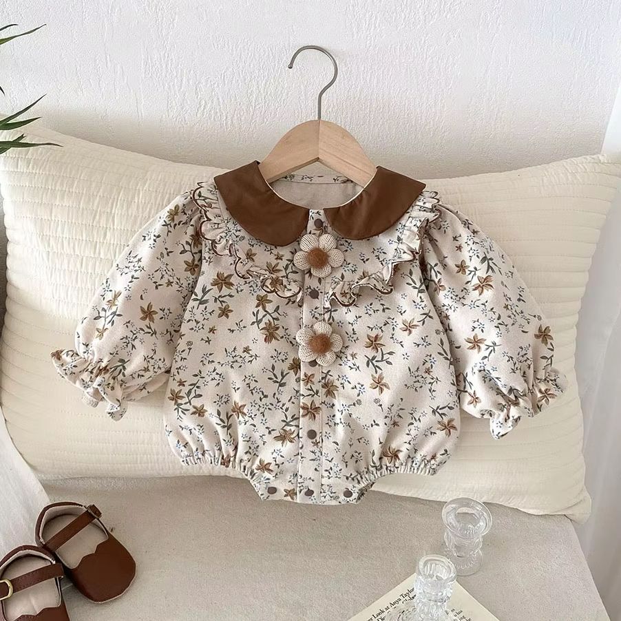 Baby Clothing Bundles - 2026 Spring Retro Style Infant Baby