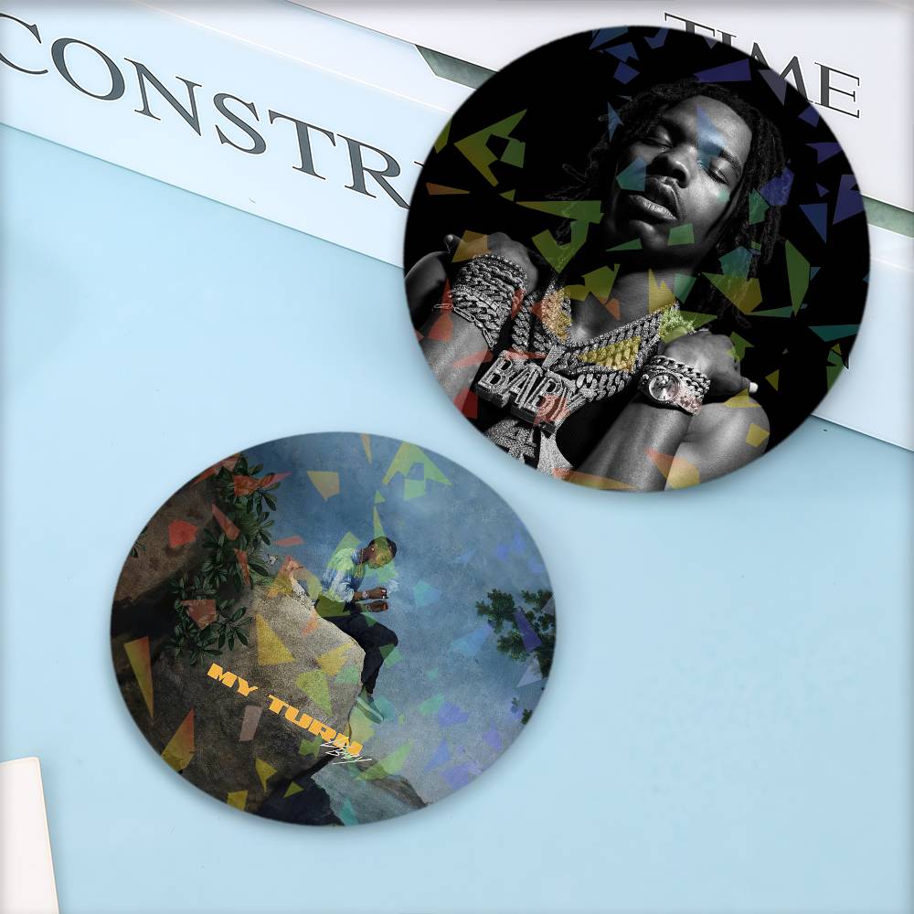 Rapper L-Lil Baby Laser Button - огляд і ціна Baby Clothing Japan