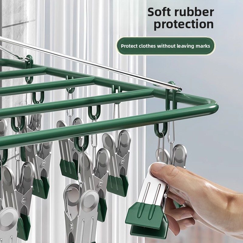Stainless Steel Multi-clamp Cl - огляд і ціна Baby Clothing Rack