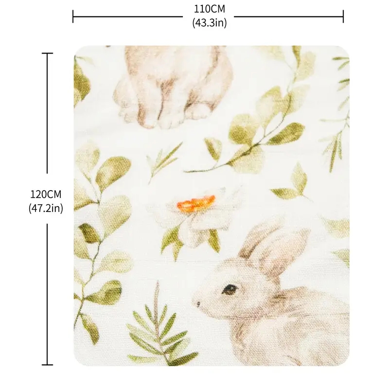 Elinfant digital print 120*110 - огляд і ціна Muslin Swaddle Wrap