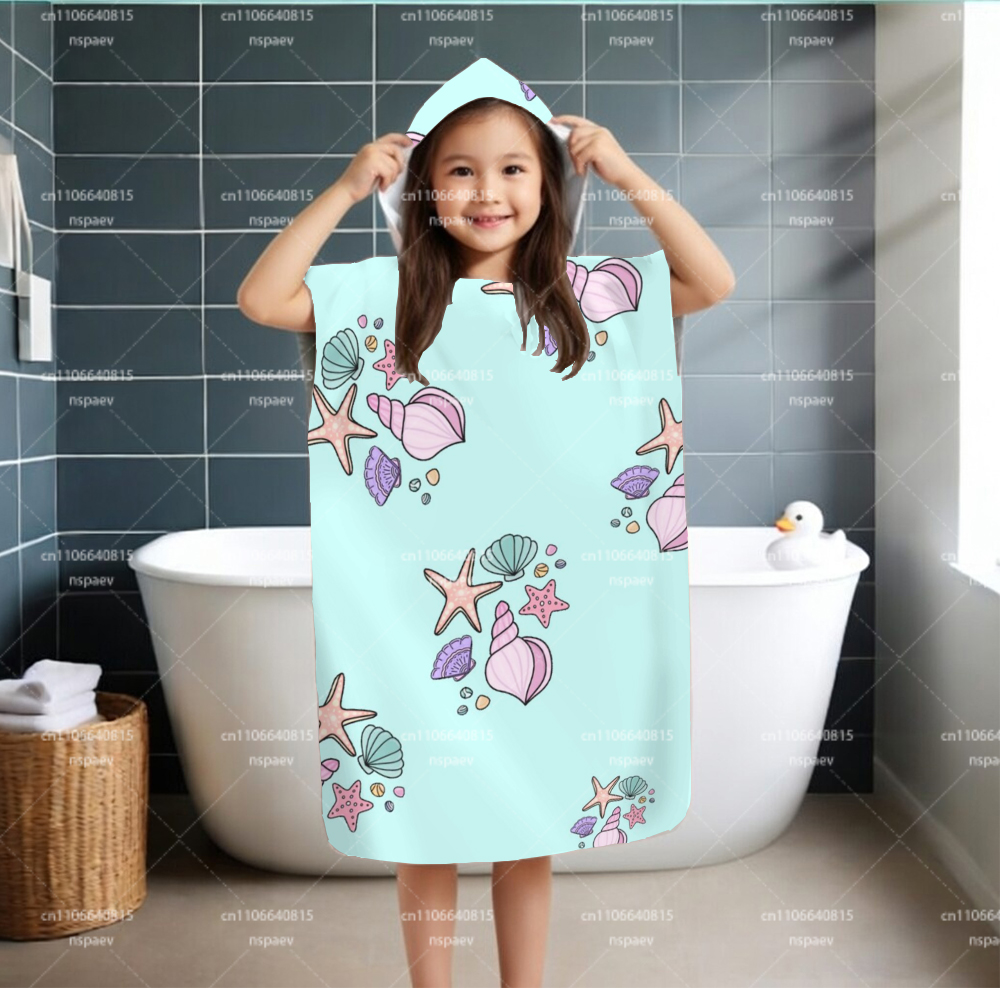 Kids Hooded Bath Towel, Cute S - огляд і ціна Hooded Bath Towel