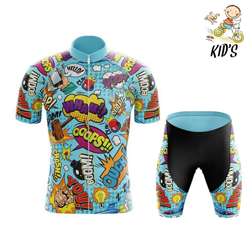 2023 Kids Cartoon Cycling Jers - огляд і ціна Baby Clothing Factory