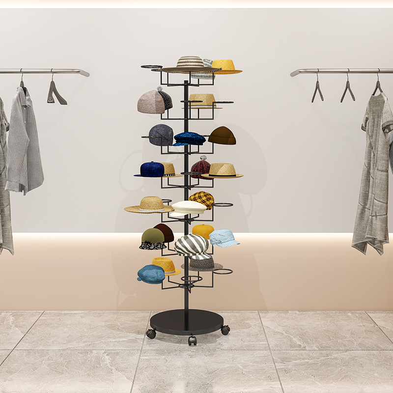 #Hat display rackFloor-to-ceil - огляд і ціна Baby Clothing Rack