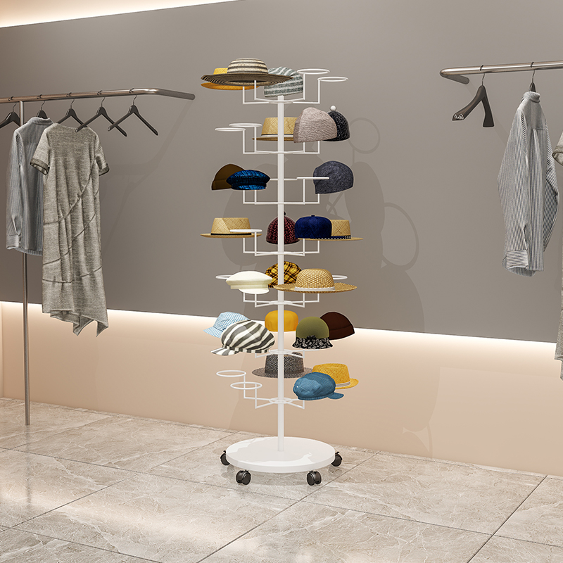 #Hat display rackFloor-to-ceil - огляд і ціна Baby Clothing Rack