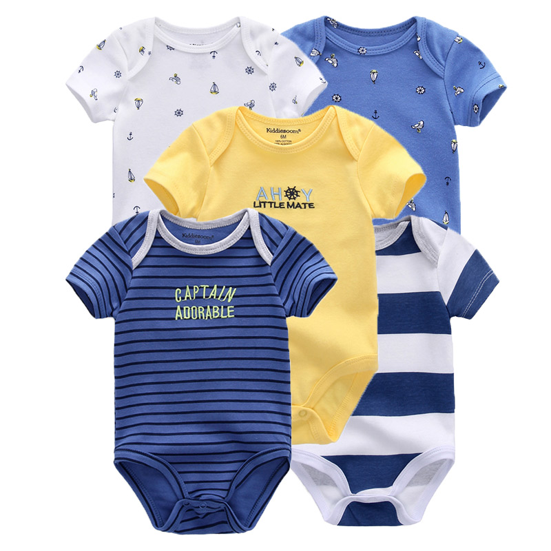 Summer 5-Piece Cartoon Baby Bo - огляд і ціна Baby Clothing Bundles