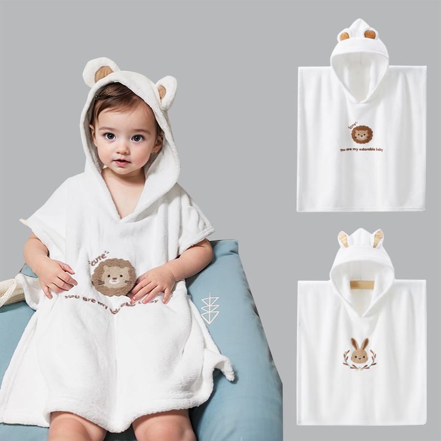 Baby Hooded Bathrobe Kids Bath - огляд і ціна Hooded Bath Towel