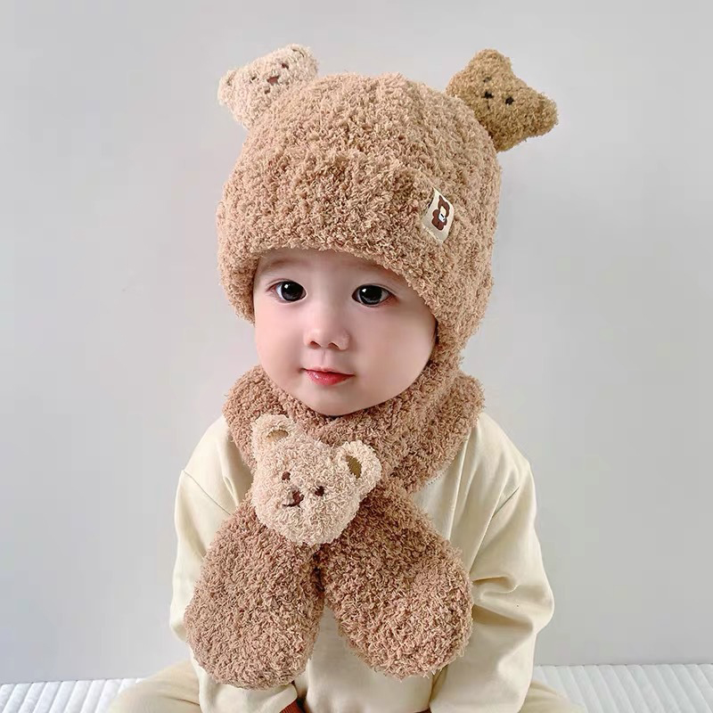 Baby Hat Scarf For Girls Boys  - огляд і ціна Baby Clothing Jet