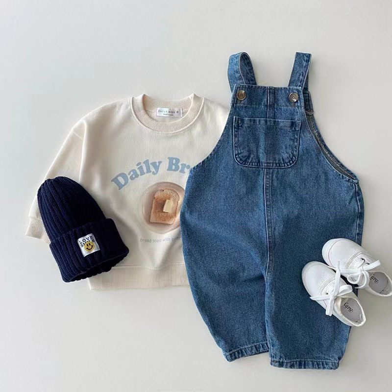 2025 Autumn New Baby Denim Ove - огляд і ціна Baby Overall Denim