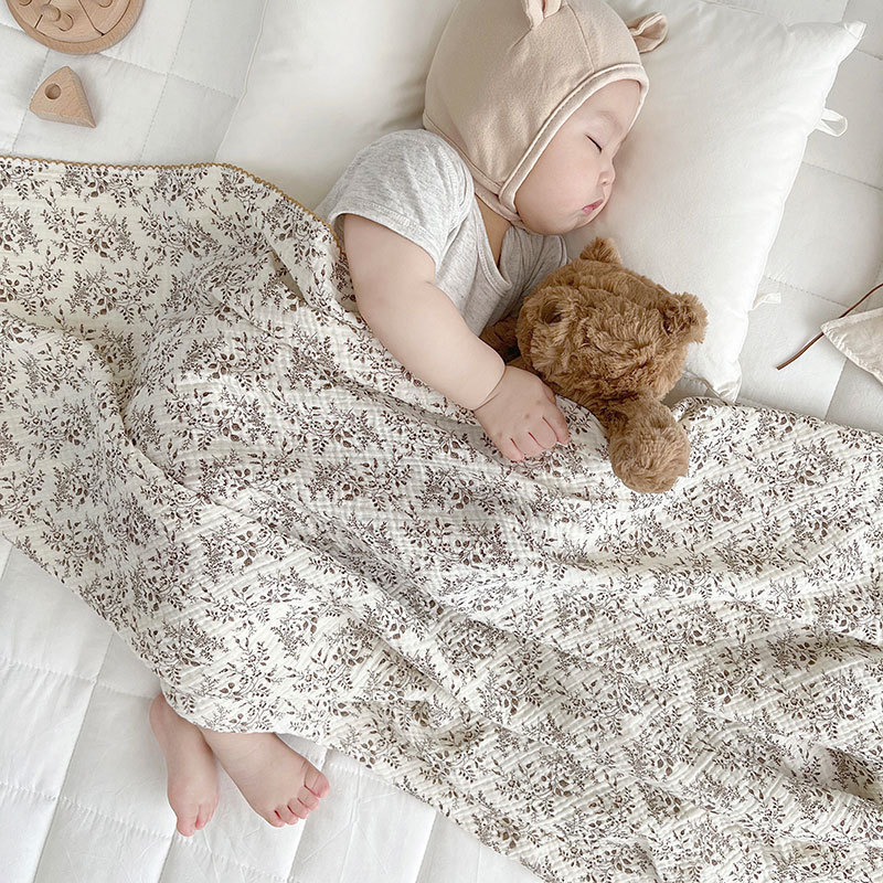 Summer Baby Blanket 2 Layer Th - огляд і ціна Muslin Swaddle Wrap