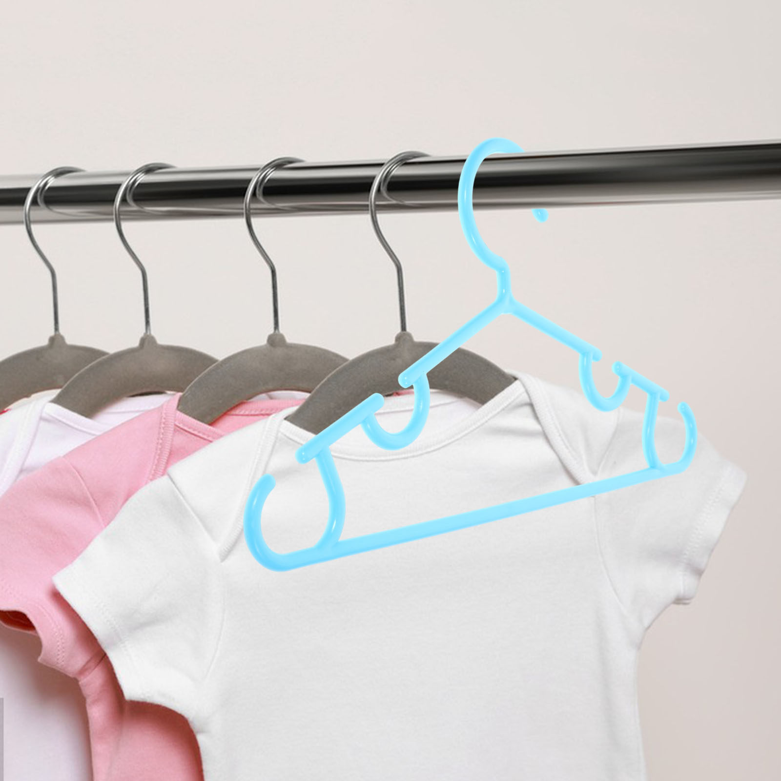 10Pcs Heavy Duty Baby Hangers  - огляд і ціна Baby Clothing Rack