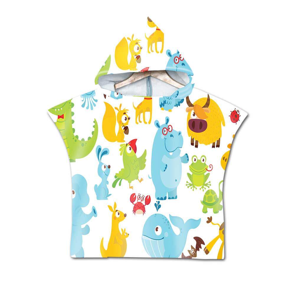 Cartoon Kids Cape Hooded Bath  - огляд і ціна Hooded Bath Towel
