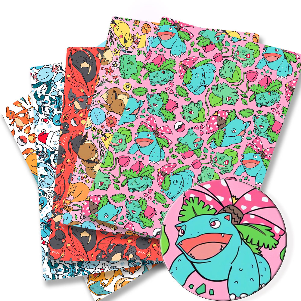 Pokemon Cartoon Fabric140*50cm - огляд і ціна Baby Clothing Japan
