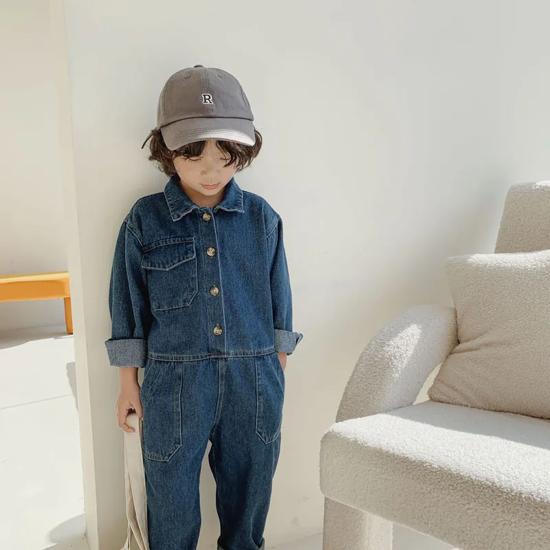 Children Denim Overalls Jumpsu - огляд і ціна Baby Overall Denim