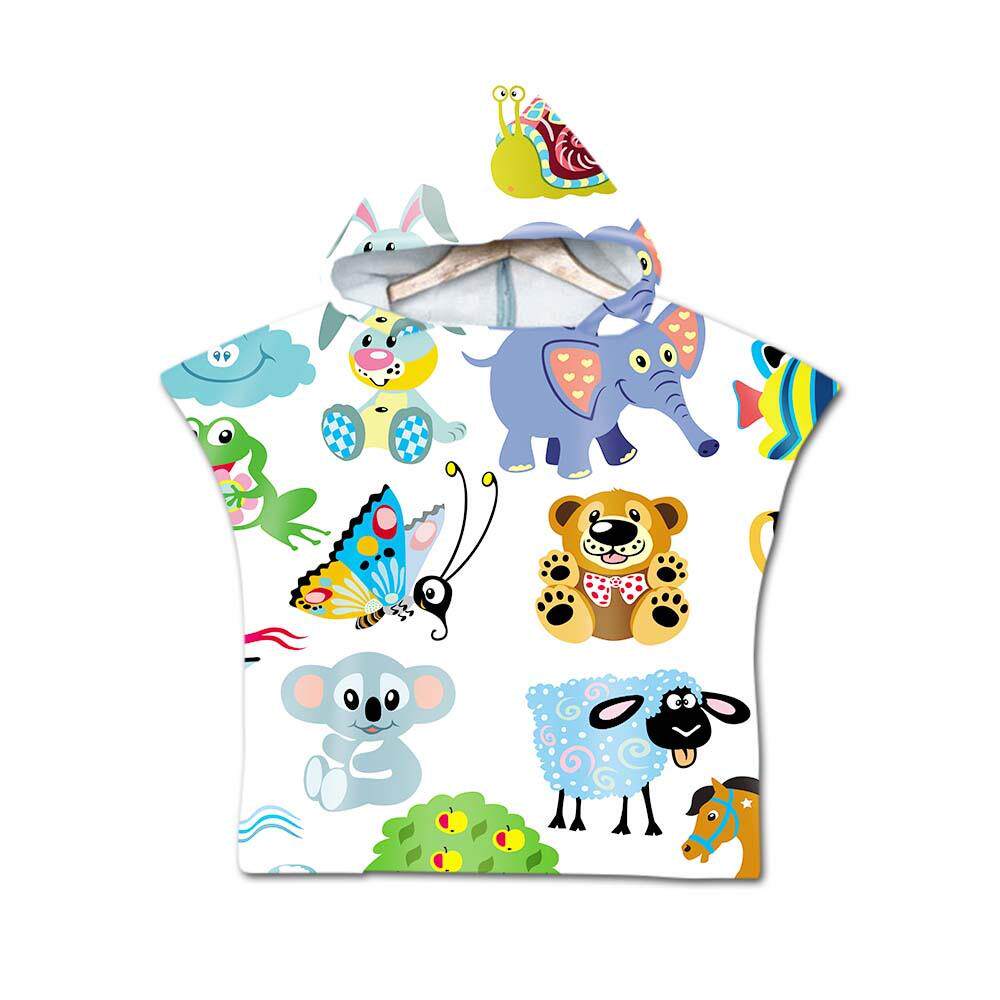 Cartoon Kids Cape Hooded Bath  - огляд і ціна Hooded Bath Towel