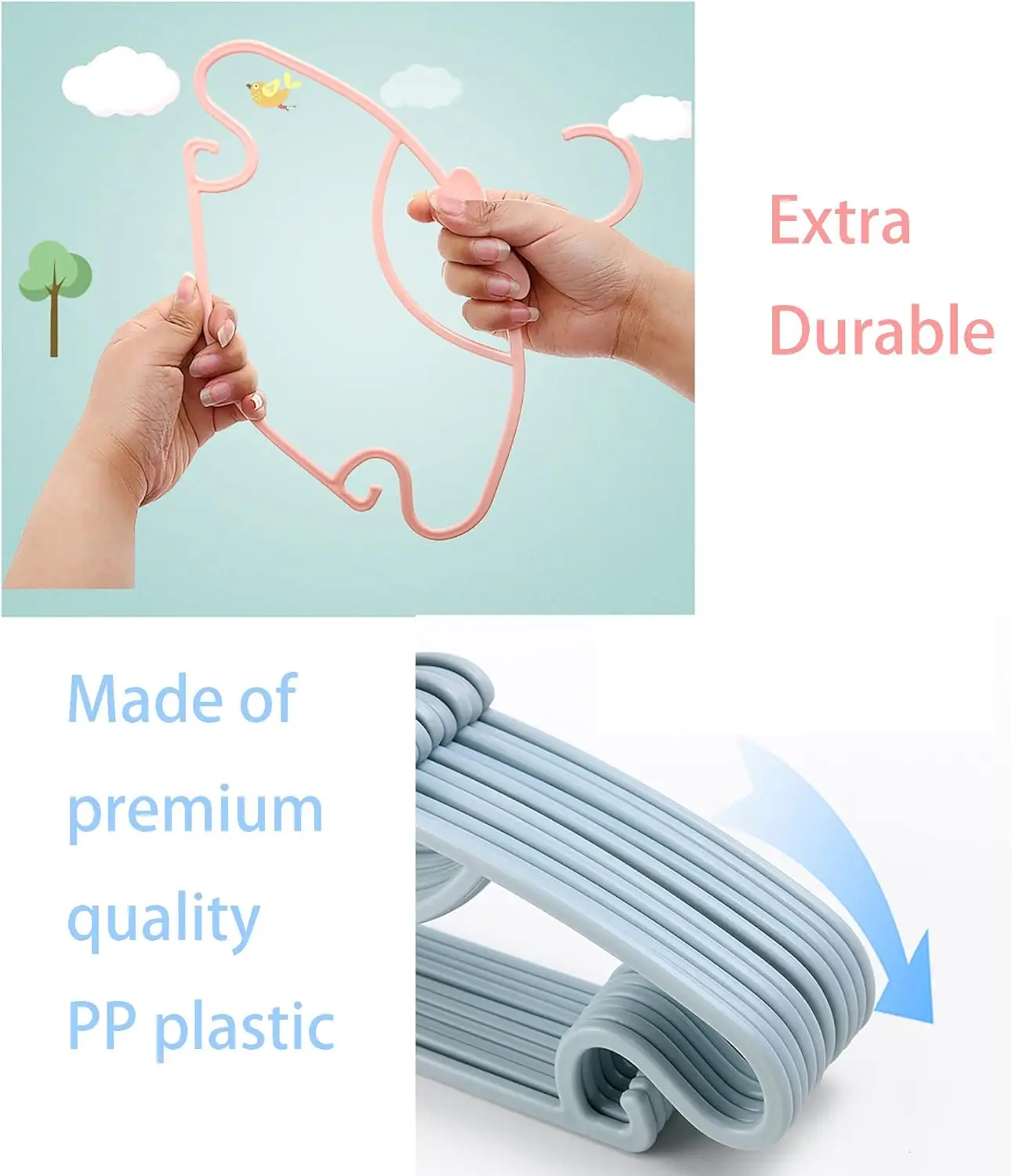 Baby Clothes Racks Plastic Tow - огляд і ціна Baby Clothing Rack