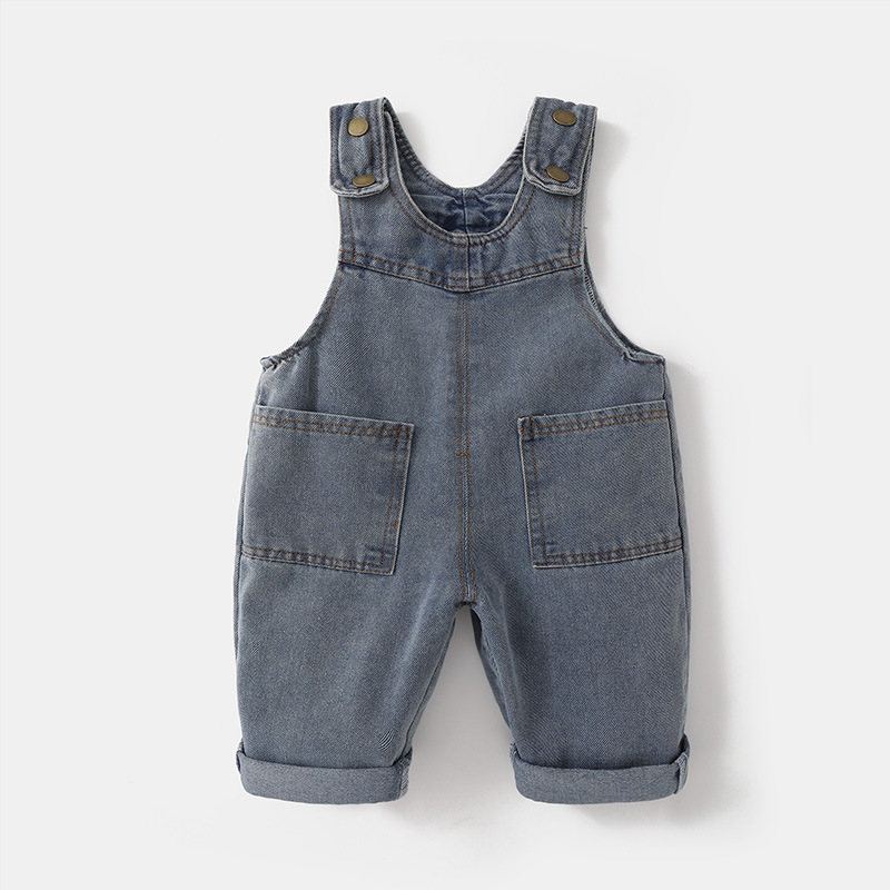 2026 New Korean Version Soft W - огляд і ціна Baby Overall Denim