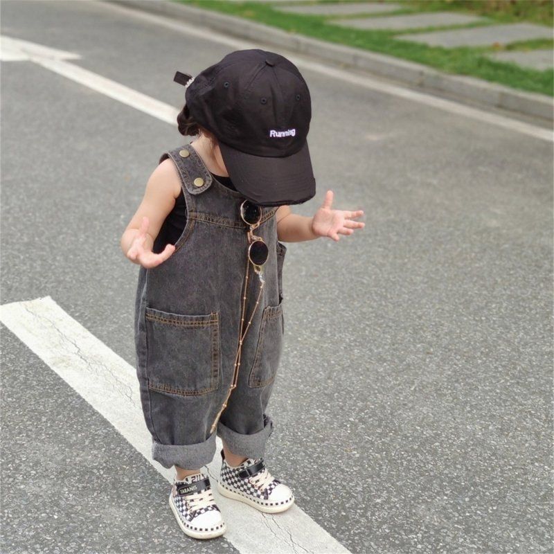 2-9Y Children's Jeans Pants Ko - огляд і ціна Baby Overall Denim