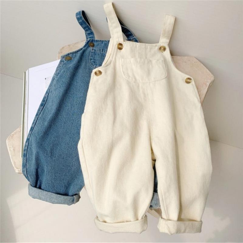 Baby Boy Solid Denim Overalls  - огляд і ціна Baby Overall Denim