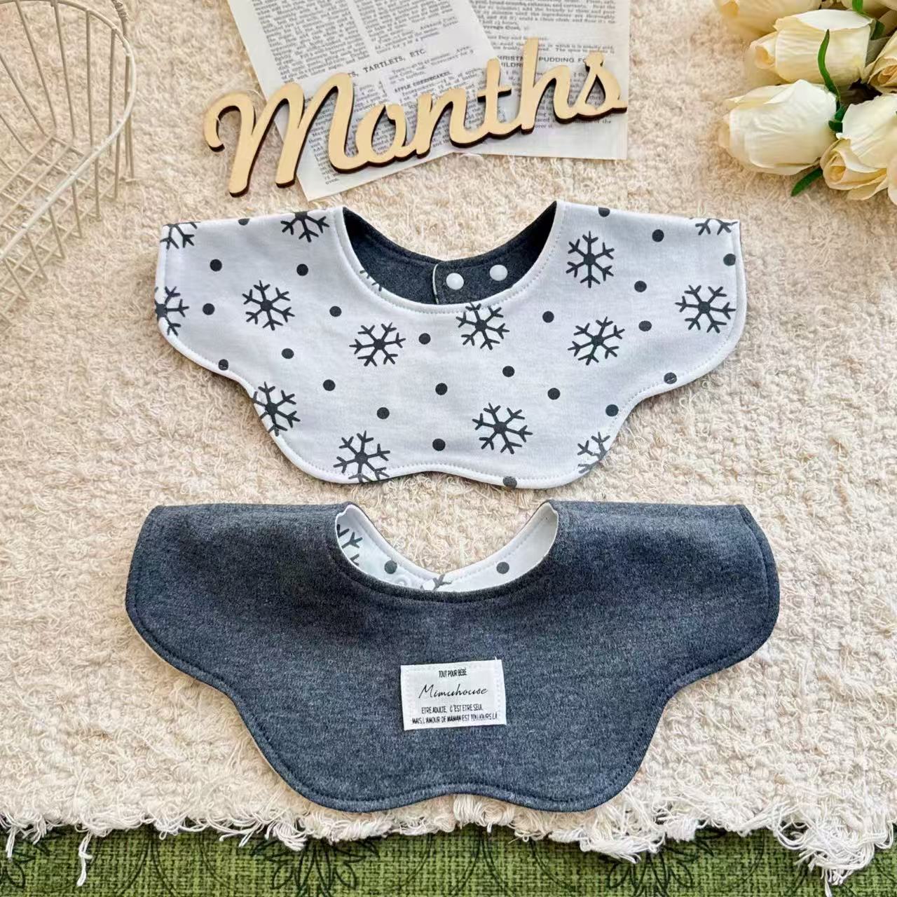 Newborn Baby Cotton Bibs Flora - огляд і ціна Baby Clothing Fabric