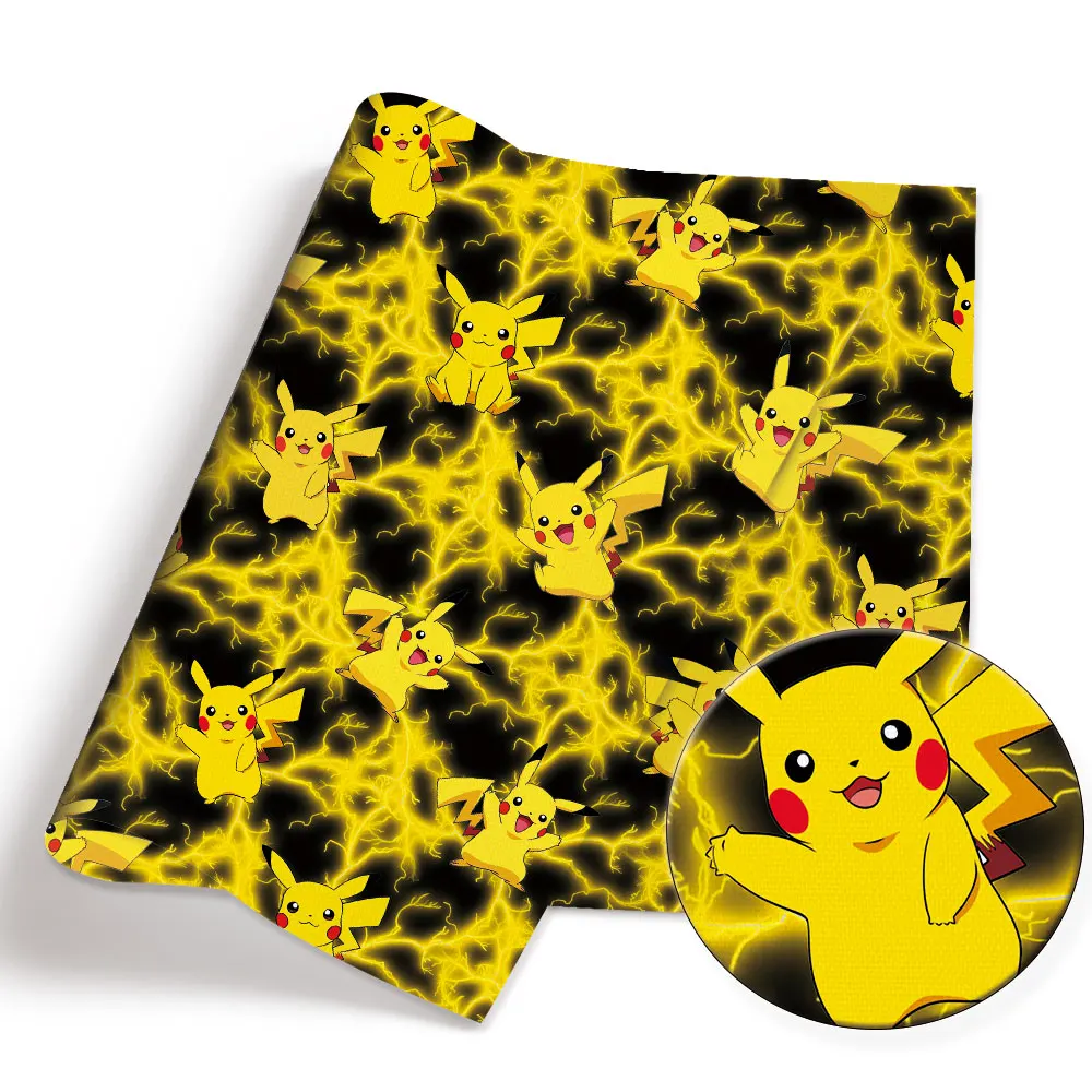 Pokemon Cartoon Fabric140*50cm - огляд і ціна Baby Clothing Japan