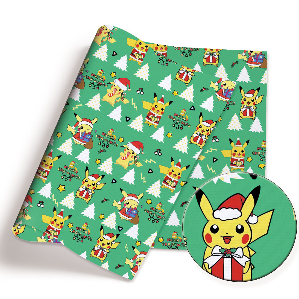 Pokemon Cartoon Fabric140*50cm - огляд і ціна Baby Clothing Japan