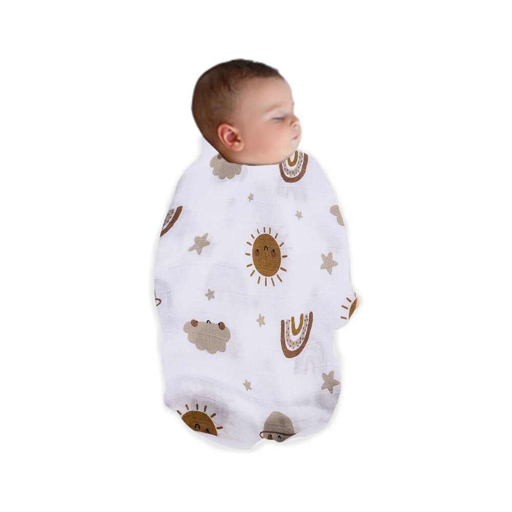 120x110cm Bamboo Cotton Baby M - огляд і ціна Muslin Swaddle Wrap