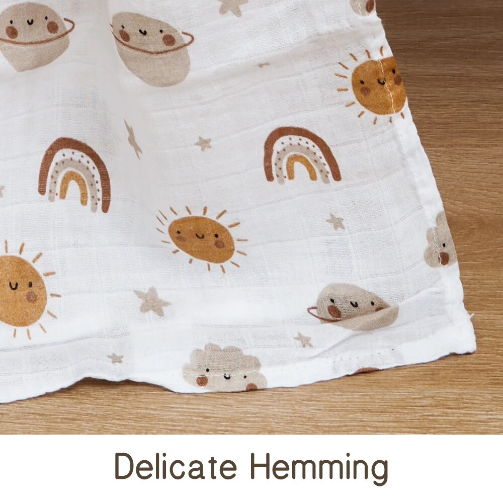 120x110cm Bamboo Cotton Baby M - огляд і ціна Muslin Swaddle Wrap